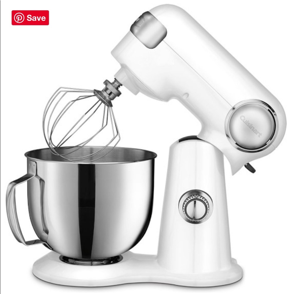 NWT Cuisinart Precision Master Stand Mixer, 5 1/2-Qt. in White